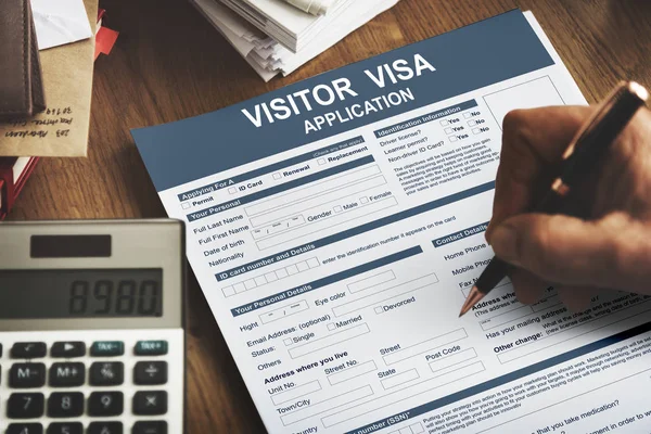Document for applying visitor visa australia